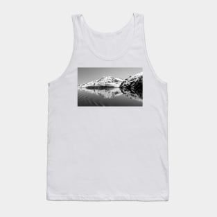 Alaska Reflections Black & White Tank Top